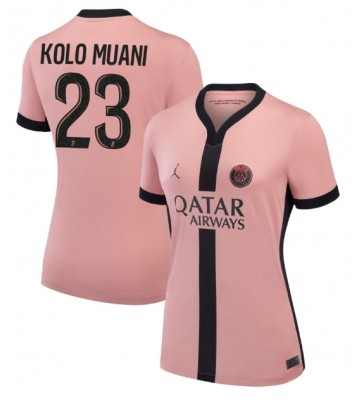 Paris Saint-Germain Randal Kolo Muani #23 Tredjetröja Dam 2024-25 Kortärmad